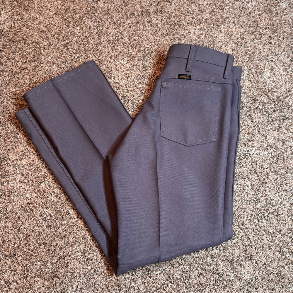 Wrangler Wrancher Gray Dress Jean